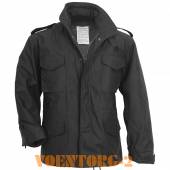 Куртка М65 (с подстежкой) | Цвет Black размеры S-5XL