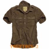 Рубашка Raw Vintage Shortsleeve | Цвет Brown